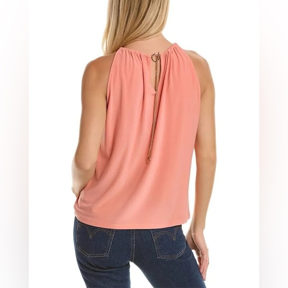 Ramy Brook Rosette Top in Pink (M) - Picture 2 of 11